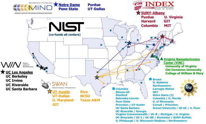 NRI Centers map